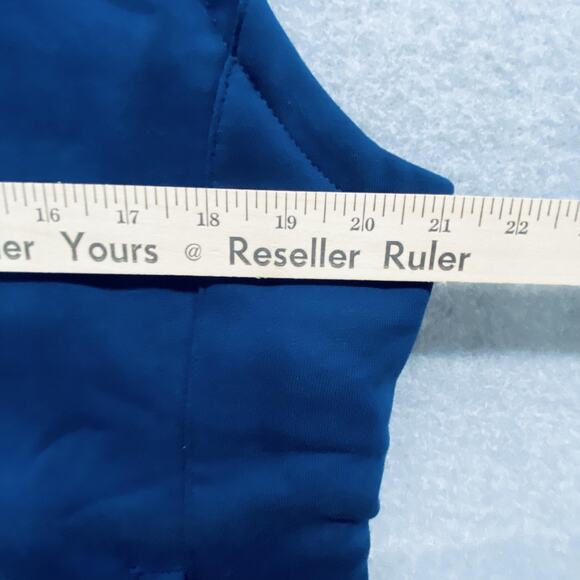 ORORO Heated Vest Womens Large Navy Blue Fleece Lined Battery w USB-C Power Bank - Picture 9 of 13